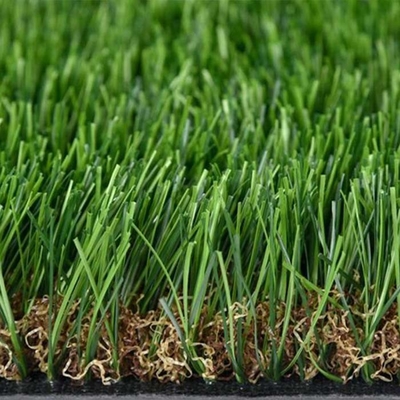 30MM di erba artificiale verde non infill utilizzata per animali domestici o giardini sul tetto con resistenza ai raggi UV e buona elasticità