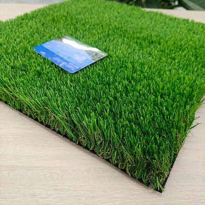 38mm Non riempimento Basso mantenimento Falsità di erba artificiale Paesaggio Astro erba decorativa verde erba artificiale