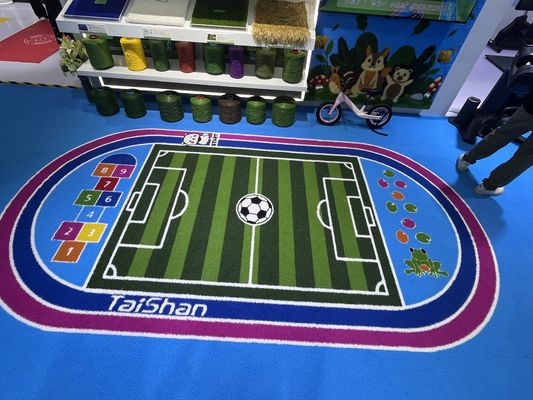 Specificativi personalizzabili Mini calcio con campo da calcio artificiale di livello sportivo per una bassa manutenzione