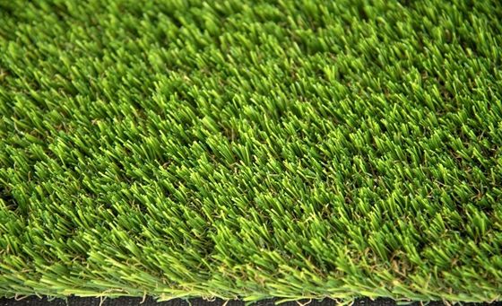 qualità  High Density Hybrid Artificial Grass Indoor / Outdoor Landscaping For Pets Mats 35mm Excellent Water Permeability fabbrica