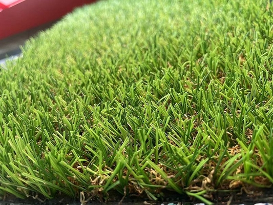 Piastra artificiale verde personalizzata per paesaggio con altezza 38 mm e Dtex 8000