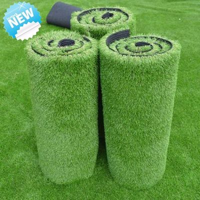 SBR Lattex Backing Artificiale erba con 45 mm di altezza di pila e C spina forma di filo per paesaggio e giardini