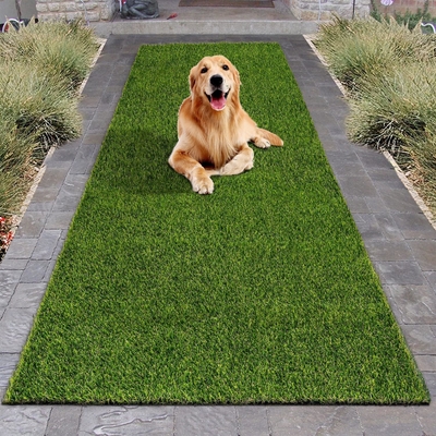 Fate risaltare la vostra casa e il vostro giardino con la decorazione in erba verde artificiale con altezza di pila di 35 mm