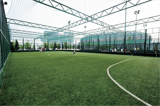 60 mm altezza del palo calcio erba artificiale sportiva erba finta 5/8' calibro 140 punti/m erba artificiale