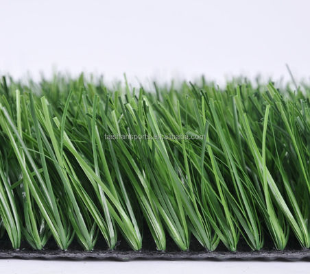 Erba artificiale da calcio verde con supporto in PP+LENO da 5/8" e rivestimento in lattice SBR
