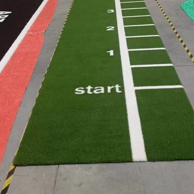 19mm Foto di erba artificiale Linea bianca Per campi sportivi Parchi giochi Luoghi commerciali Decorazione
