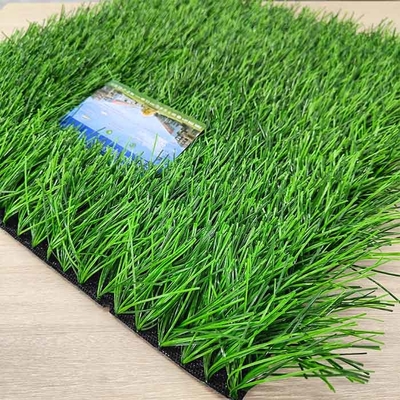 60 mm di calcio certificato calcio di erba artificiale per sport all'aperto campi con colori personalizzati dtex e densità bassa manutenzione