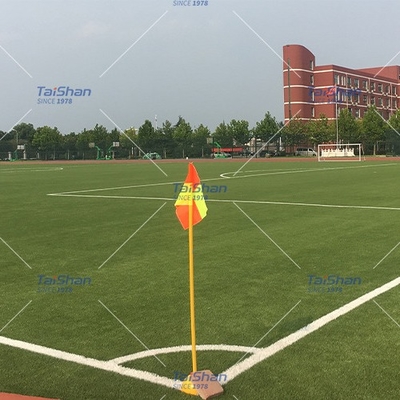 60 mm di calcio certificato calcio di erba artificiale per sport all'aperto campi con colori personalizzati dtex e densità bassa manutenzione
