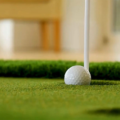 Terreno artificiale per golf verde da 13 mm per eventi sportivi con 230 punti/m e 6500 Dtex