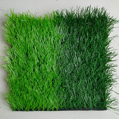 Bicolore calcio erba artificiale 50mm Protezione ambientale per campi sportivi con lattice verde SBR