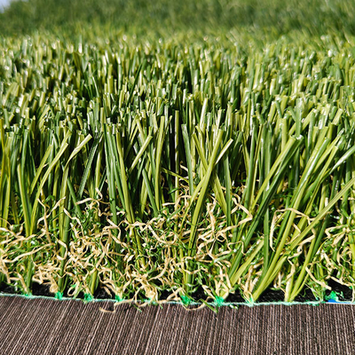 Lattice verde SBR con supporto di erba artificiale da 53 mm con il mix di quattro colori utilizzati per il tempo libero e la decorazione