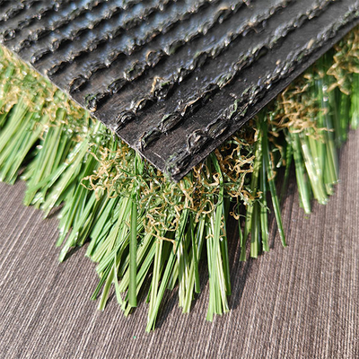 40 mm 14600 Dtex Paesaggistica Falsato Tesouro Verde Artificiale Con Foratura Fori di Drenaggio E Adesivo PU