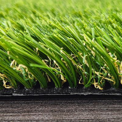 Performance di alta permeabilità all'acqua di 30 mm erba verde artificiale con adesivo PU utilizzato per campi di svago