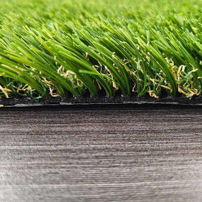 Infilatore libero erba sintetica anti-friczione 30 mm Paesaggio per il tempo libero erba artificiale erba alta densità senza infill