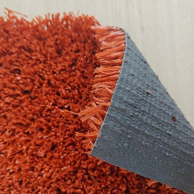 Grass artificiale per tennis rosso 6300 Dtex 25mm mesh multifunzionale