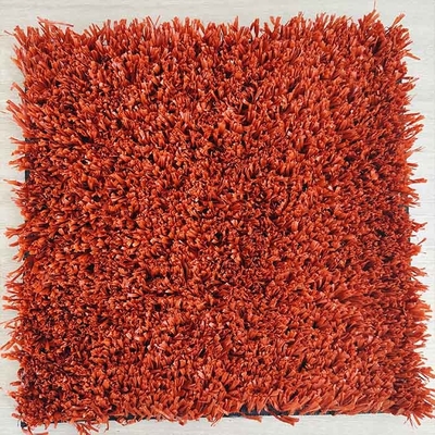 Grass artificiale per tennis rosso 6300 Dtex 25mm mesh multifunzionale