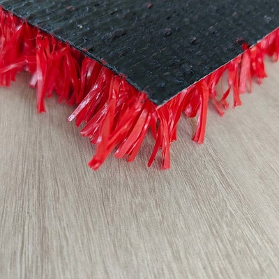 25mm Rosso Artificiale Fake Tennis Grass Low Maintenance Multi Functional Astro Turf Per Sport Tennis E Altre Attività