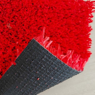 25mm Rosso Artificiale Fake Tennis Grass Low Maintenance Multi Functional Astro Turf Per Sport Tennis E Altre Attività