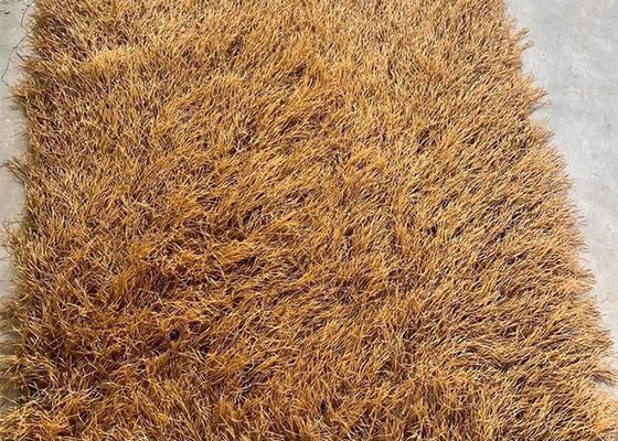 120 mm di polietilene resistente tetto di paglia sintetica Leggero tetto di paglia artificiale con colore appassito