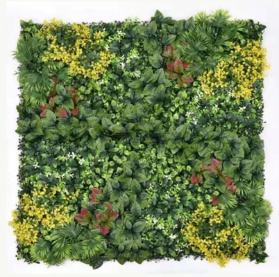 Basso costo di manutenzione Fake Green Wall Grass Long Lasting Performance PE Quadratura