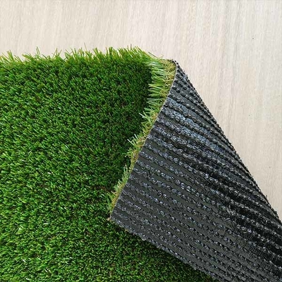 Adesivo PU 28mm 13800 Dtex Paesaggio Erba artificiale Doppio PP Balconi di supporto Cortili Decorazioni Resistenza ai raggi UV Basso mantenimento