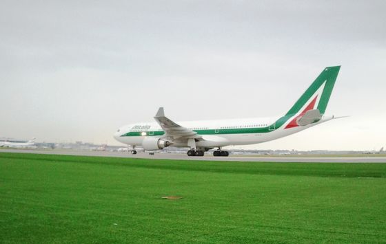 40 mm di altezza della pila di erba artificiale antiabrasione per scenari aeroportuali