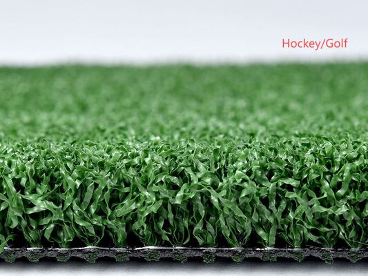 Terreno artificiale di hockey certificato FIH con 17 mm di altezza della pila Spruzzatura d'acqua Senza metalli pesanti per un gioco costante