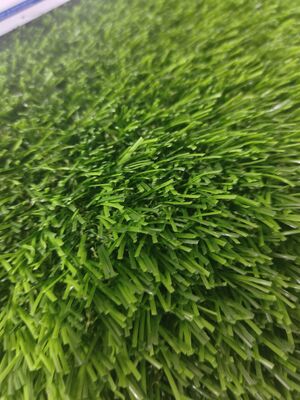 25mm Non-Infill Green Artificial Grass PP+PP Materiale di supporto PE Piccola sabbia Necessari buchi di drenaggio Corti di calcio Stadi non necessari gomma