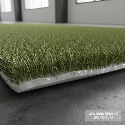 Erba Sintetica Senza Riempimento con Altezza Pelo 30mm e Lattice Trasparente per Campi Sportivi 12400 Dtex Bassa Manutenzione