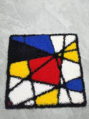 Prato Artificial Raffigurato Prato Sintetico 40mm Calcio Turf Loghi Personalizzati