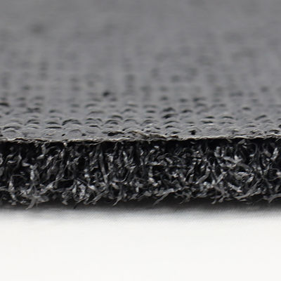 Colore nero e grigio Golf erba artificiale 266 punti per metro Alta densità per mettere il verde