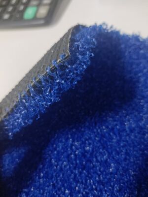 12mm erba artificiale padel Turf alta densità colore blu PE Materiale a bassa manutenzione Performance eccellente