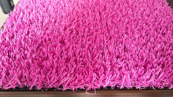 Prato sintetico antistatico resistente ai raggi UV da 25 mm con altezza del pelo, colore personalizzabile per animali domestici e bambini